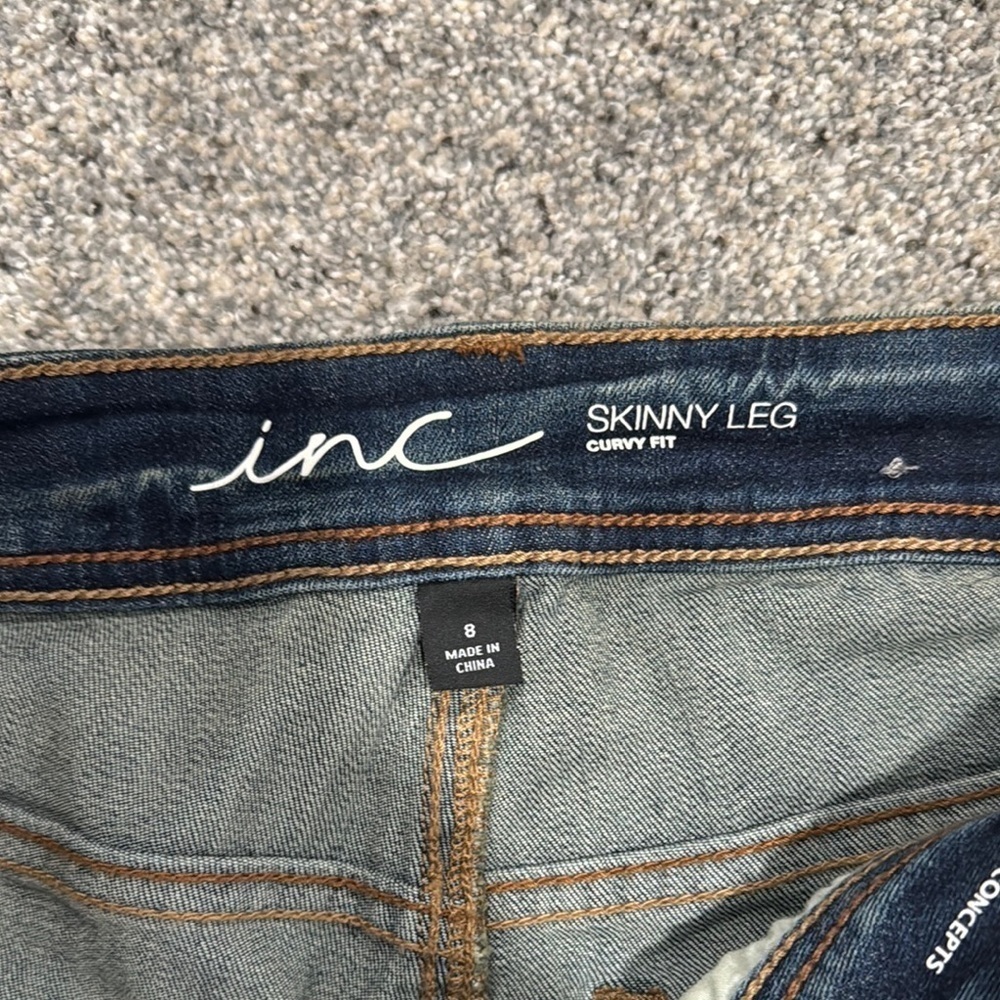 Inc skinny leg Blue Women's Jeans - Picture 5 of 10